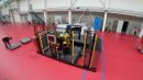 Stěhování robotické buňky s bruskou? Práce na 3 minuty časosběru