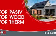 Veletrhy FOR PASIV, FOR WOOD a FOR THERM 2020